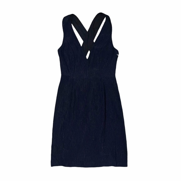 Nordstrom Cross-Strap V-Neck Bodycon Mini Dress - Picture 5 of 9